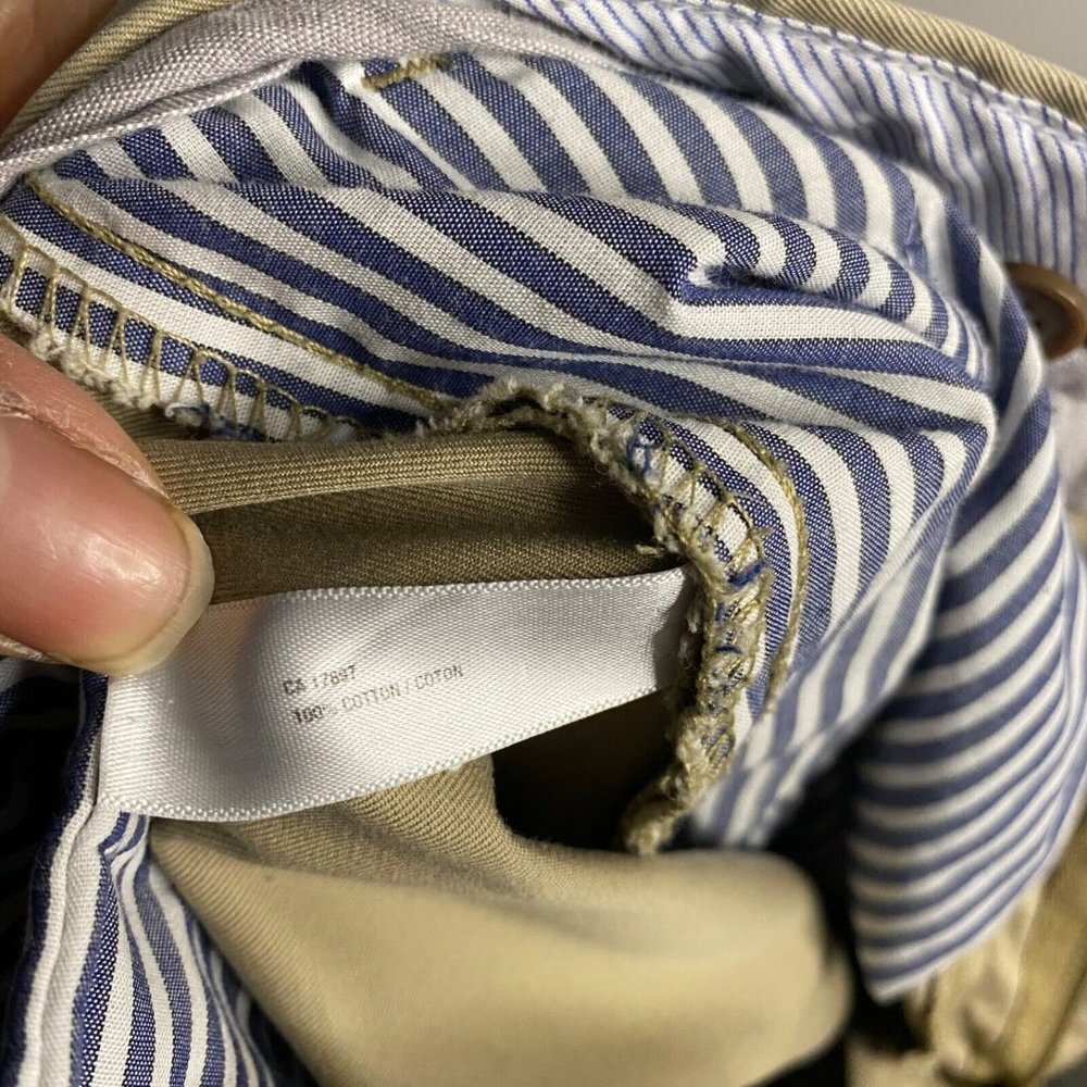 Gap Khaki Men's Tailored Relaxed Fit Pants - Picture 11 of 11